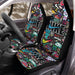 NIKE STICKER COLLAGE Car Seat Covers