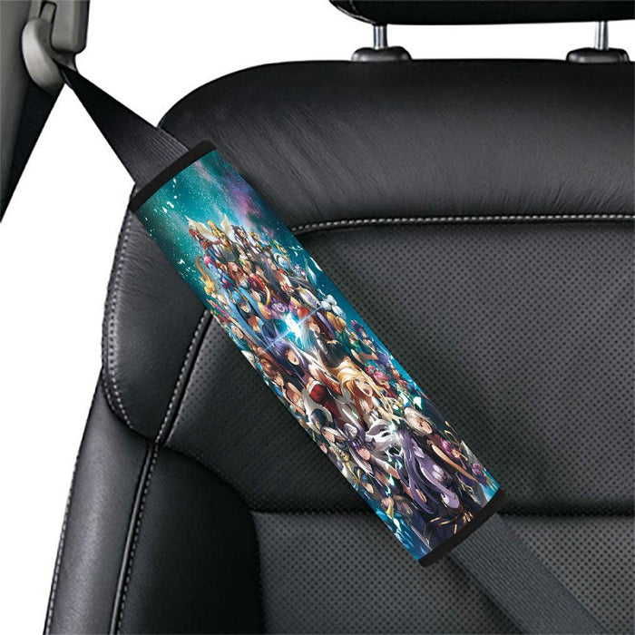 goku and another character Car seat belt cover