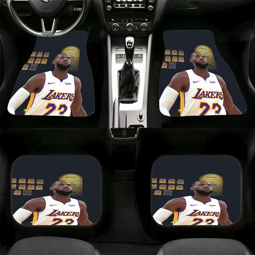 game lakers team nba Car floor mats Universal fit