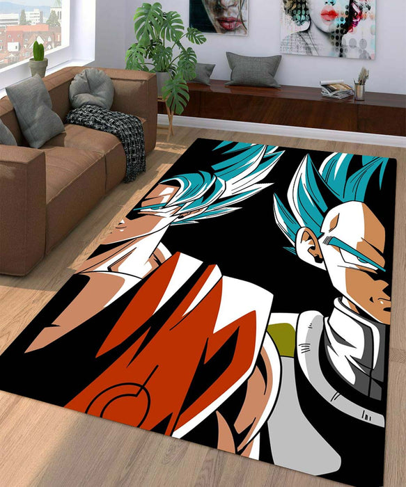 goku and vegeta Living room carpet rugs