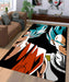 goku and vegeta Living room carpet rugs