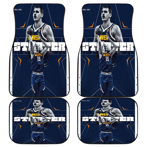 Nikola jokic denver Car floor mats Universal fit