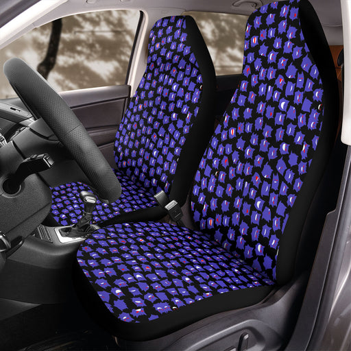 gengar purple species Car Seat Covers