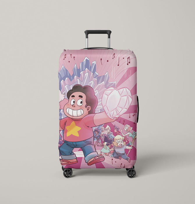 giving diamond steven universe Luggage Covers | Suitcase