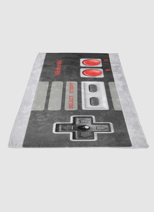 nintendo controller soft fleece blanket