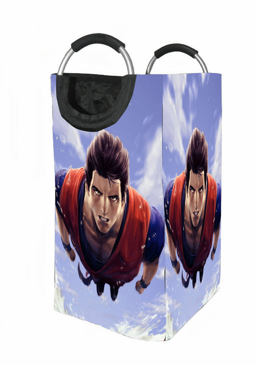 goku digital painting Laundry Hamper | Laundry Basket