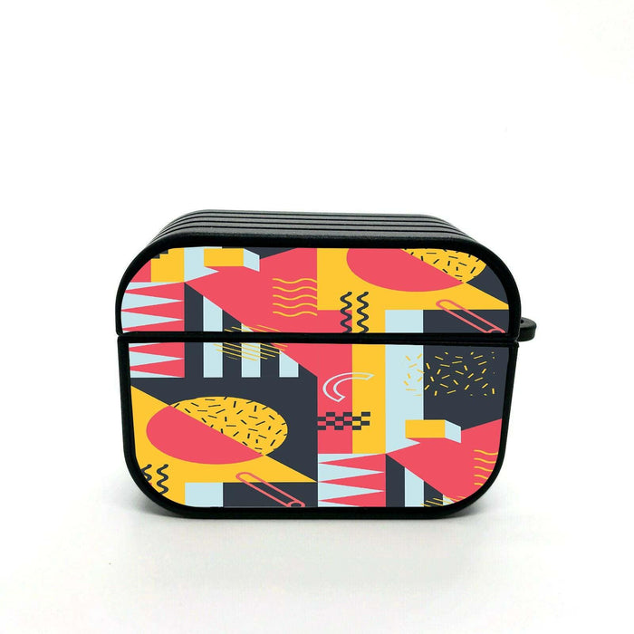 geometric shape triadic airpods case