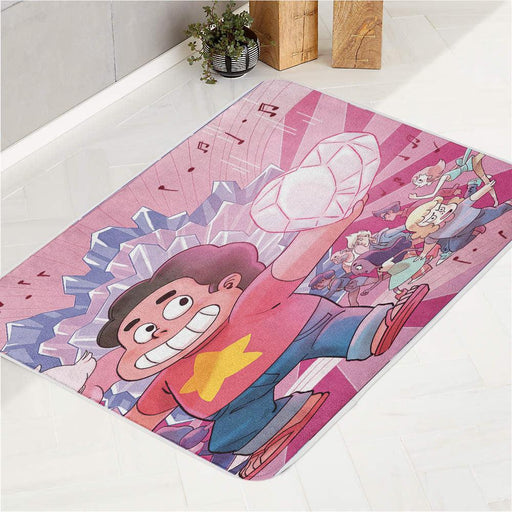 giving diamond steven universe bath rugs