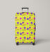 geometry an doodle pattern Luggage Cover | suitcase