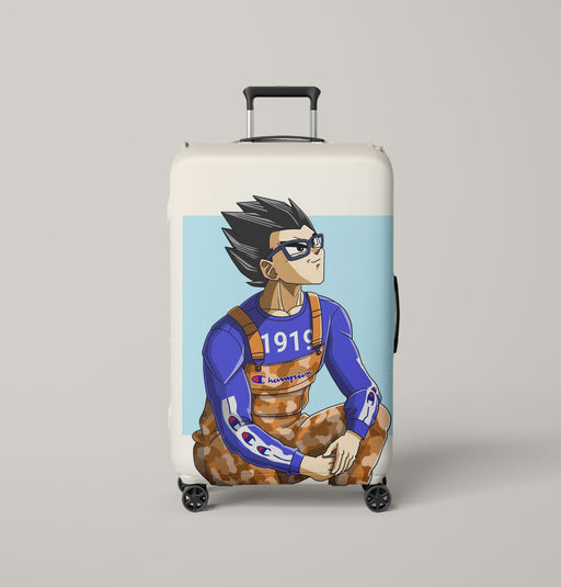 glasses champions bape dragon ball Luggage Covers | Suitcase