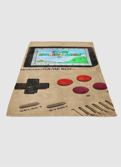 Nintendo Game Boy Mario soft fleece blanket