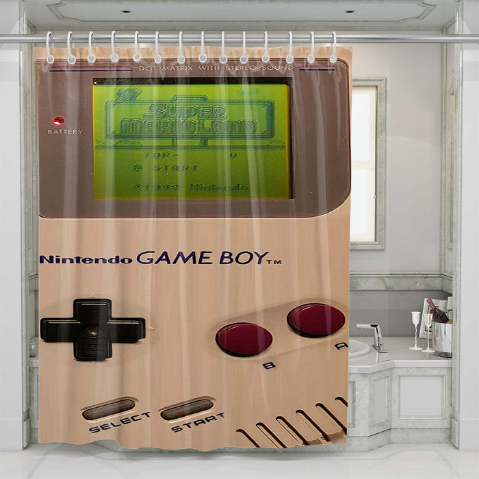 nintendo game boy shower curtains