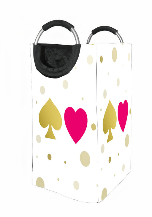 gold and pink kate spade Laundry Hamper | Laundry Basket