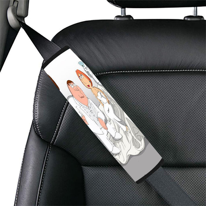 get married of family guy story Car seat belt cover - Grovycase