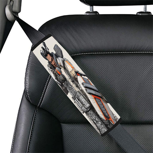 gibraltar big body from apex legends Car seat belt cover - Grovycase