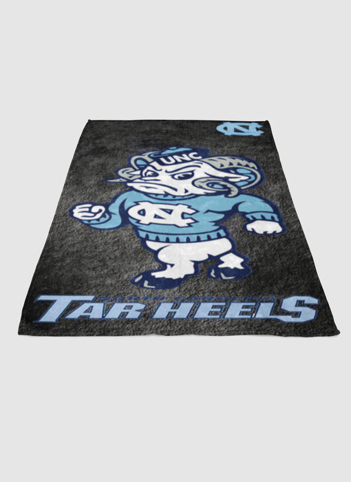 North carolina tar heels college soft fleece blanket