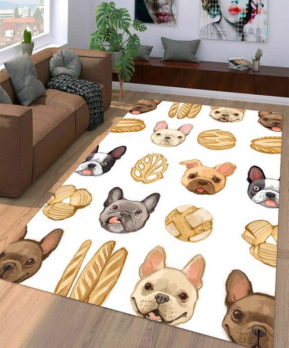 good stuff and dog Living room carpet rugs