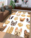 good stuff and dog Living room carpet rugs