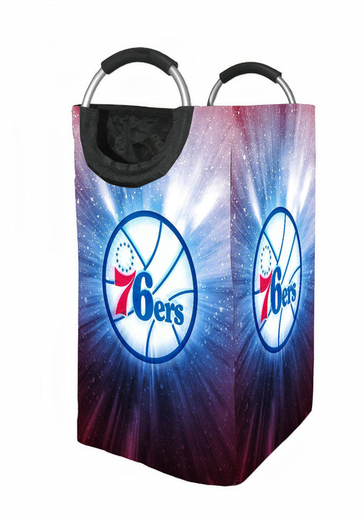 give a shine from 76ers team Laundry Hamper | Laundry Basket