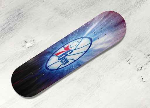 give a shine from 76ers team Skateboard decks