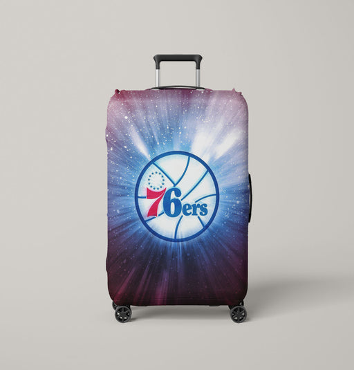 give a shine from 76ers team Luggage Covers | Suitcase