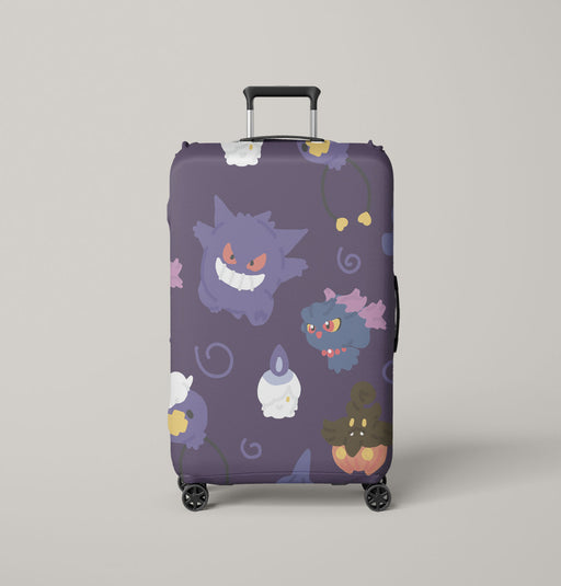 ghost type named gengar Luggage Cover | suitcase