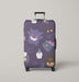 ghost type named gengar Luggage Cover | suitcase