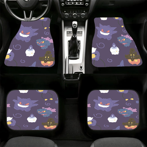 ghost type named gengar Car floor mats Universal fit