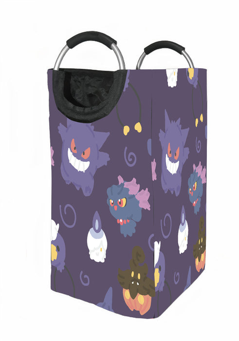 ghost type named gengar Laundry Hamper | Laundry Basket