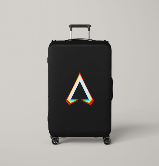 glitch icon of apex legends Luggage Covers | Suitcase