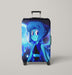 glowing in the dark lapis lazuli Luggage Covers | Suitcase