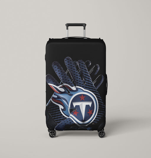 glove of tennessee titans team nfl Luggage Covers | Suitcase