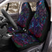 ghost villains of scooby doo Car Seat Covers