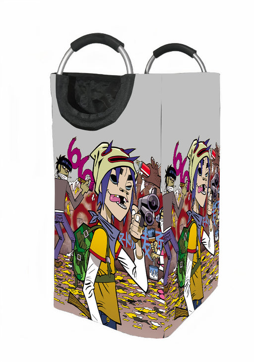 gorillaz chaos Laundry Hamper | Laundry Basket