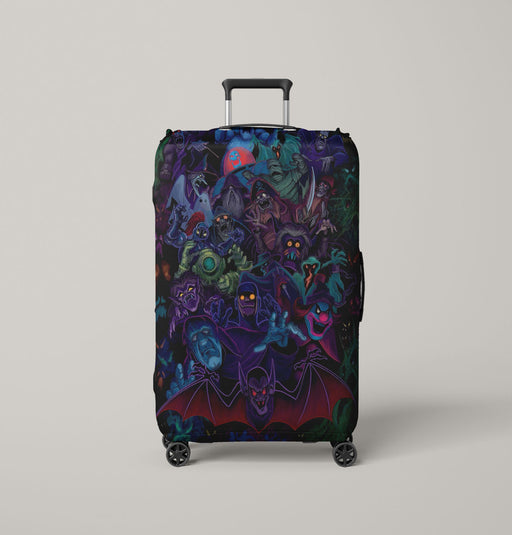 ghost villains of scooby doo Luggage Cover | suitcase