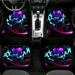 glowing league of legends akali Car floor mats Universal fit