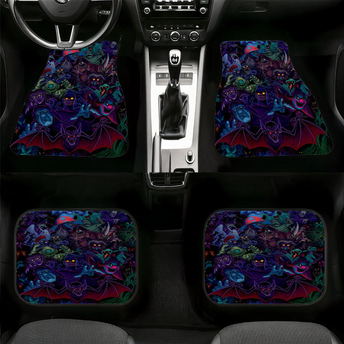 ghost villains of scooby doo Car floor mats Universal fit