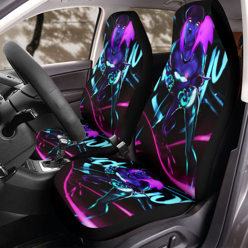 glowing league of legends akali Car Seat Covers