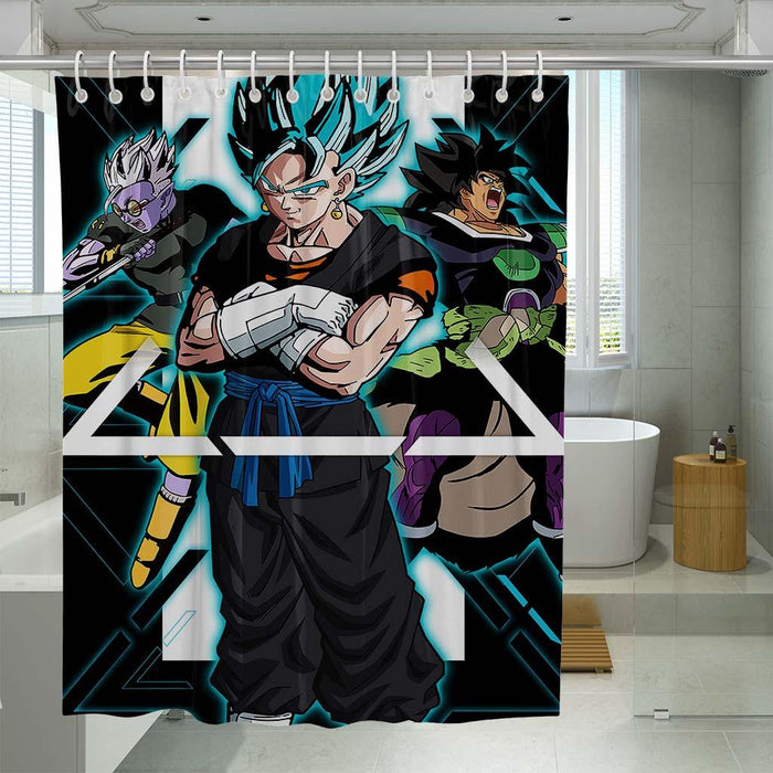 gorillaz member shower curtains