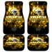 notre dame nd gold Car floor mats Universal fit