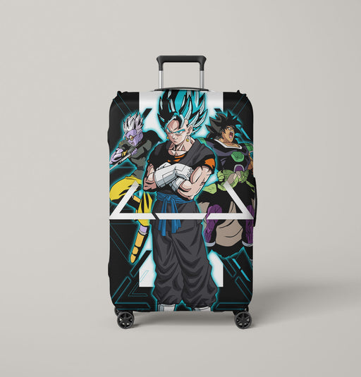 glowing line dragon ball Luggage Covers | Suitcase