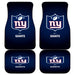 Ny giants 2 Car floor mats Universal fit