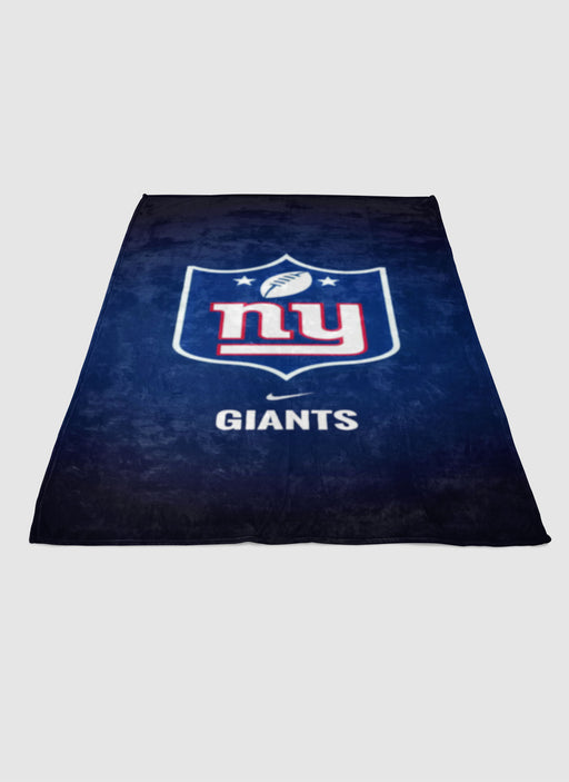 Ny giants 2 soft fleece blanket