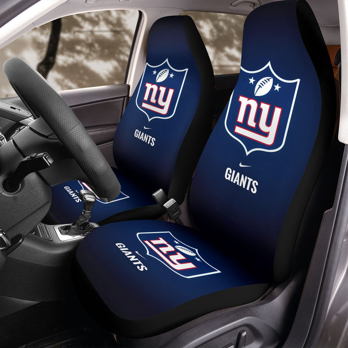 Ny giants 2 Car Seat Covers