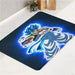 gogeta super saiyan blue bath rugs