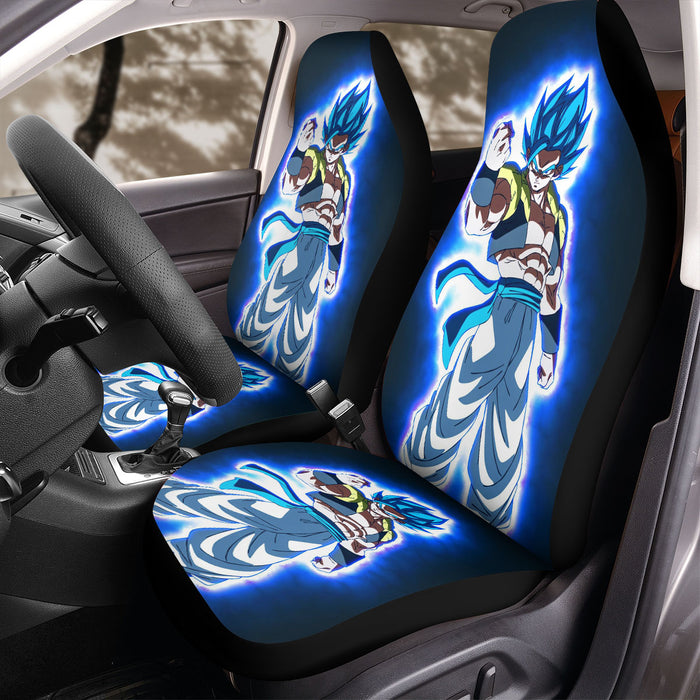 gogeta super saiyan blue Car Seat Covers