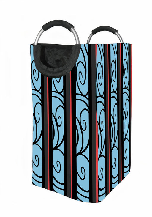 gintama anime line pattern Laundry Hamper | Laundry Basket