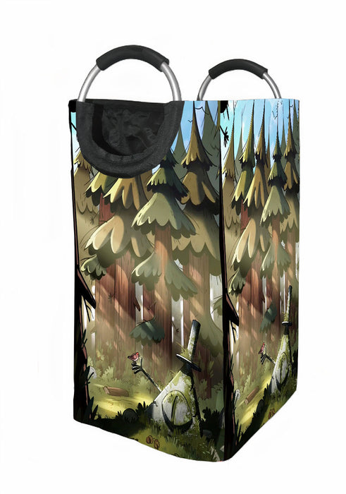 gravity falls icon rock Laundry Hamper | Laundry Basket