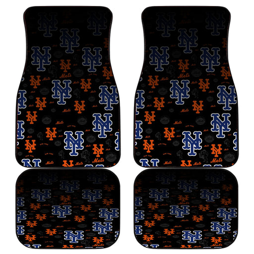 Ny mets 3 Car floor mats Universal fit