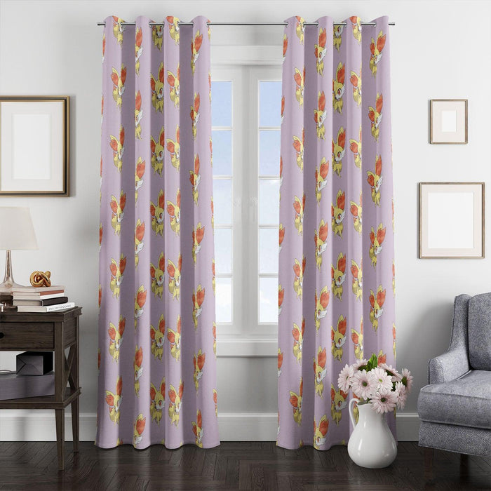 girl species pokemon series window Curtain